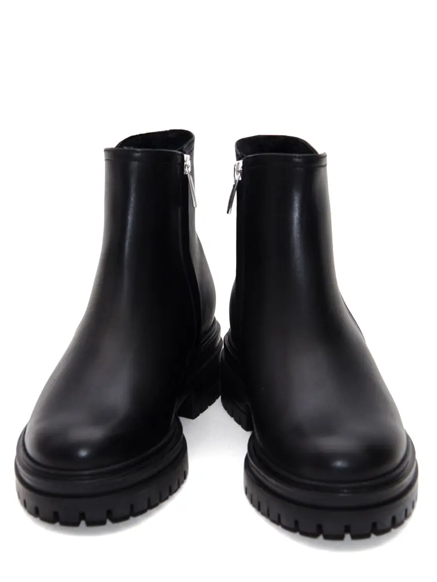 Ботинки кожаные на меху