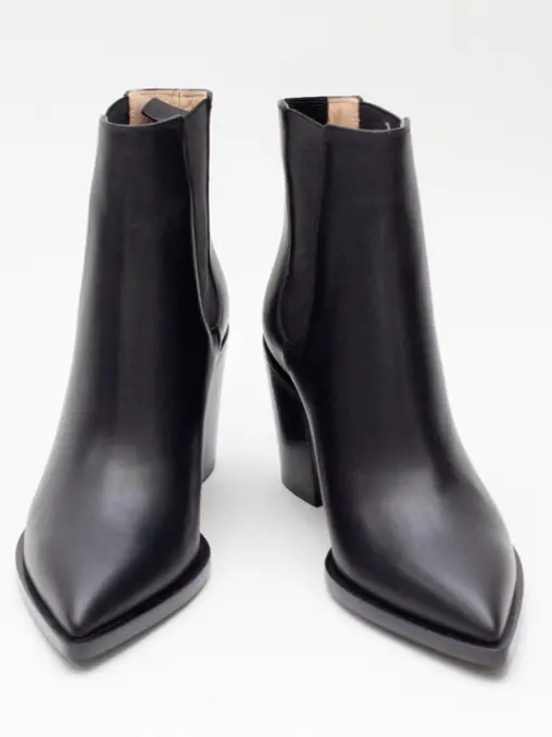 Ботильоны кожаные GIANVITO ROSSI