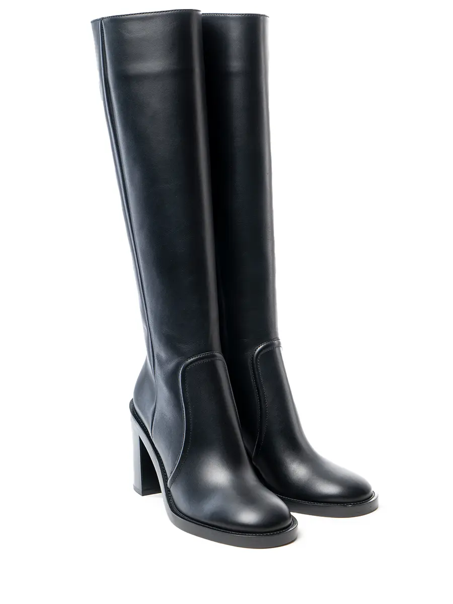 Сапоги кожаные