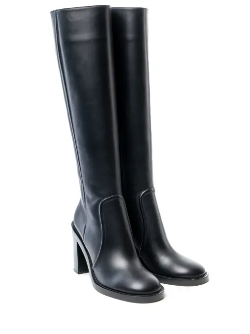 Сапоги кожаные GIANVITO ROSSI