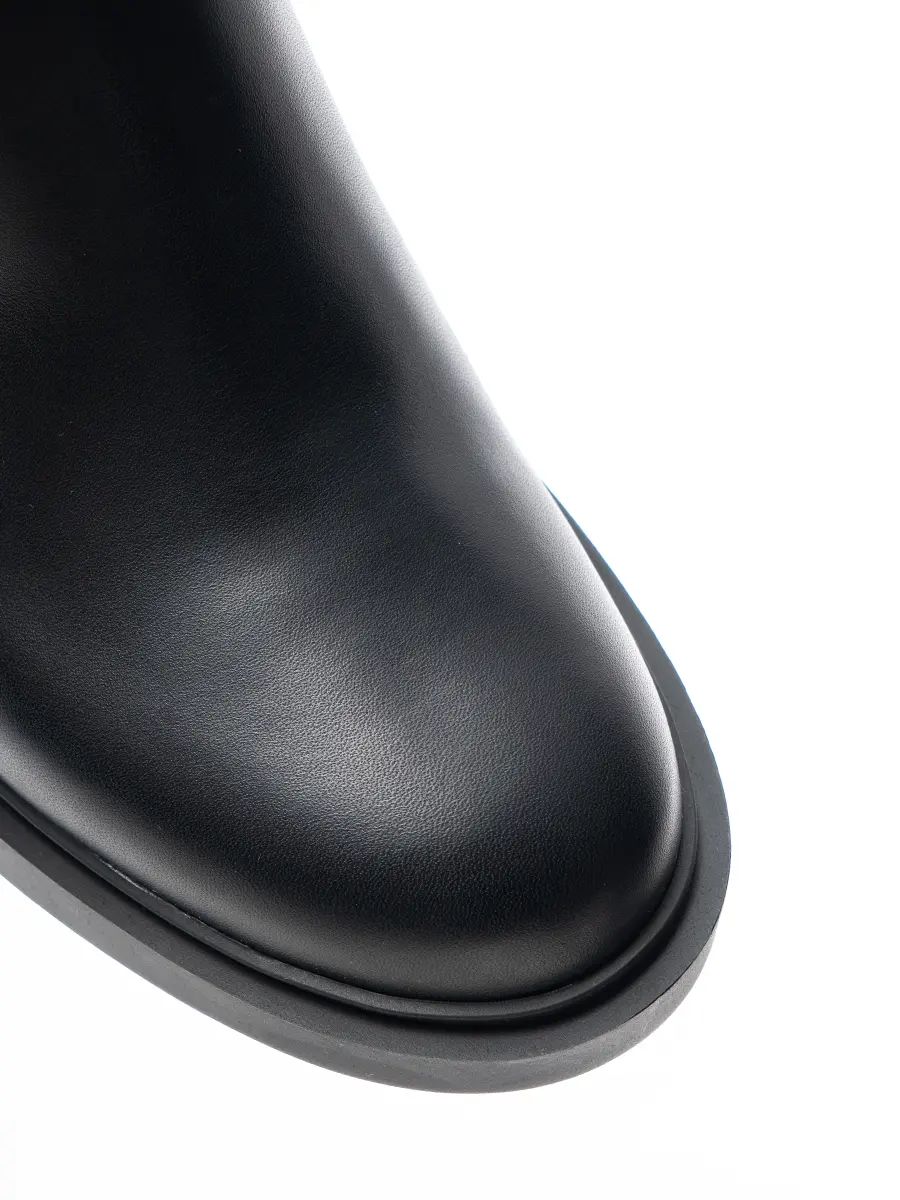 Сапоги кожаные