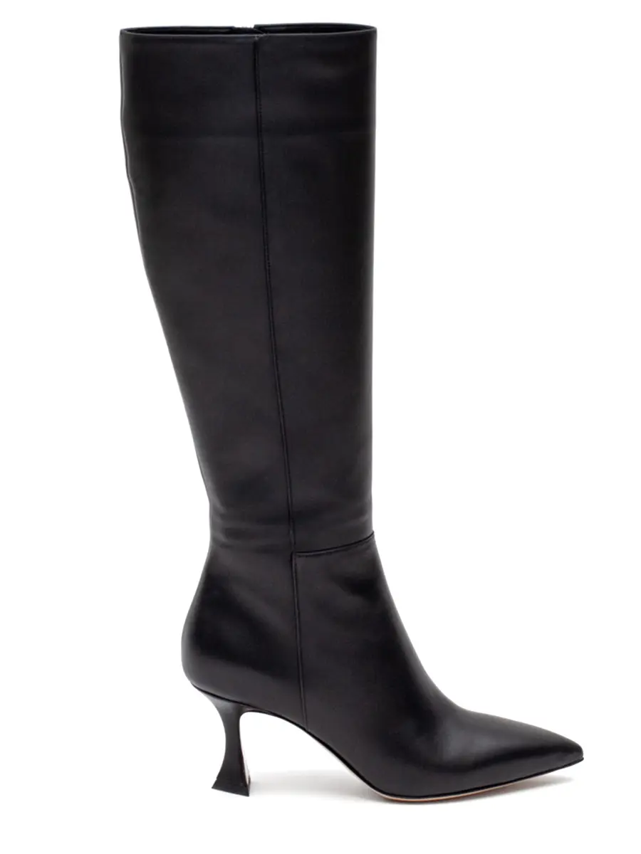 Сапоги кожаные