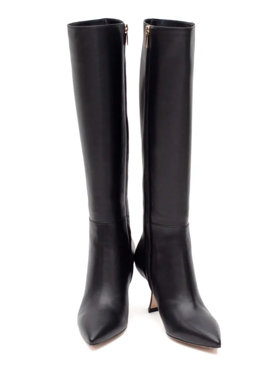 Сапоги кожаные