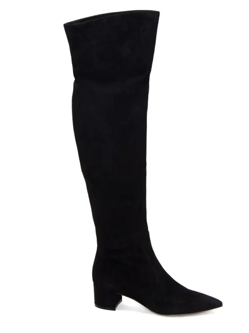 Ботфорты замшевые GIANVITO ROSSI