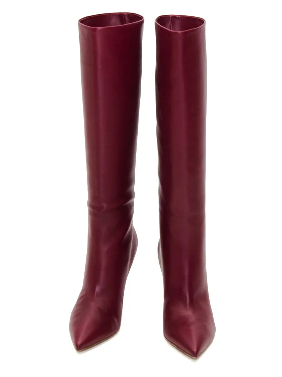 Сапоги кожаные