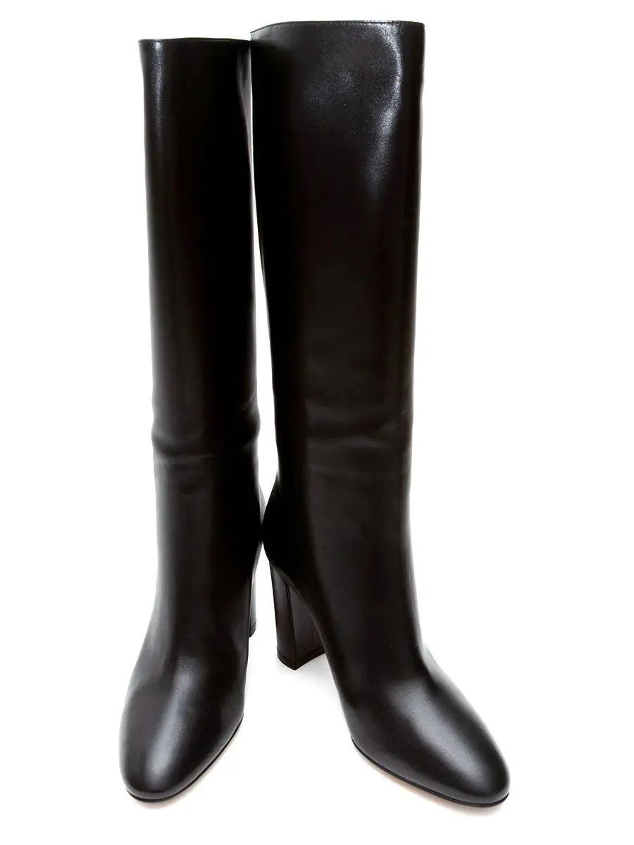 Сапоги кожаные