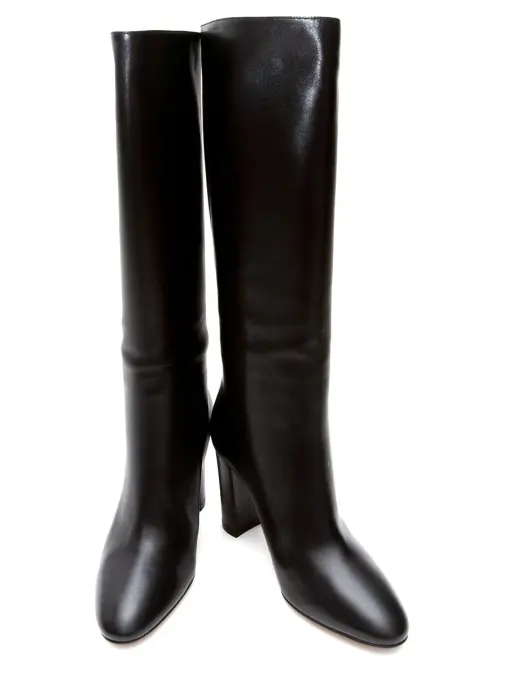 Сапоги кожаные GIANVITO ROSSI