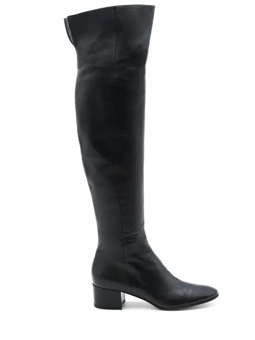 Ботфорты кожаные GIANVITO ROSSI