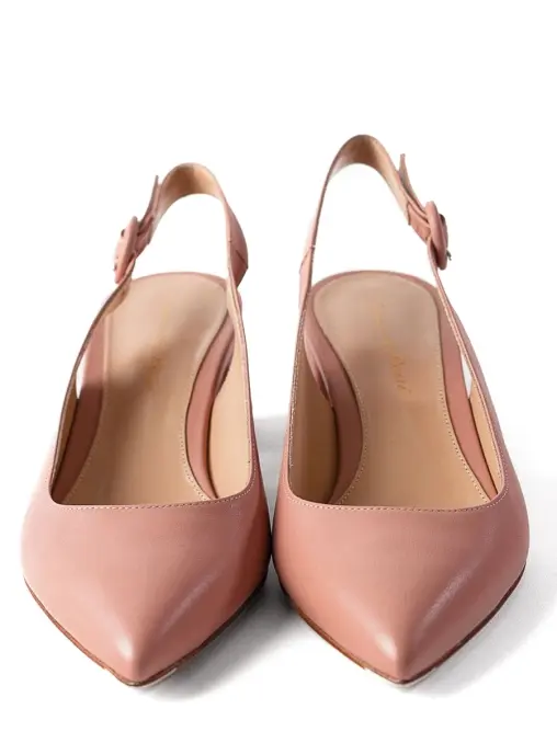 Туфли кожаные GIANVITO ROSSI