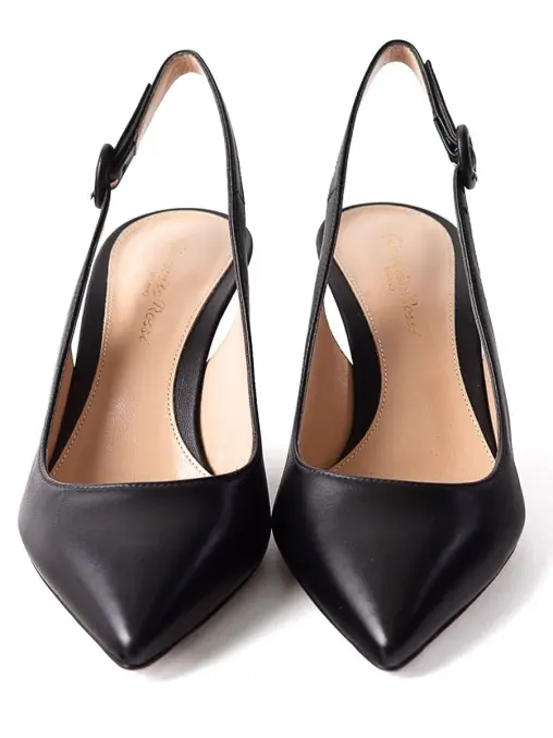 Туфли кожаные GIANVITO ROSSI