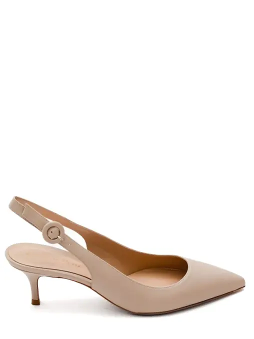 Туфли кожаные GIANVITO ROSSI