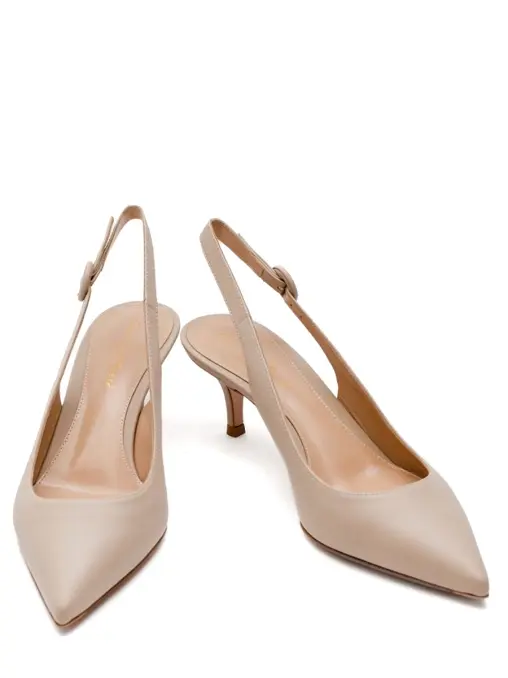 Туфли кожаные GIANVITO ROSSI