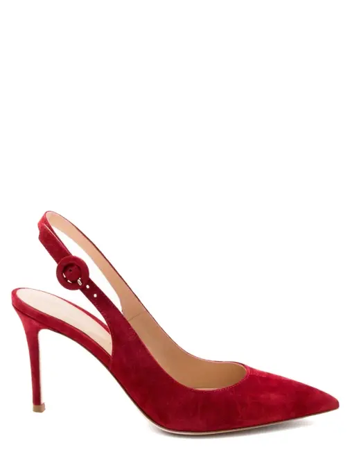 Туфли замшевые GIANVITO ROSSI