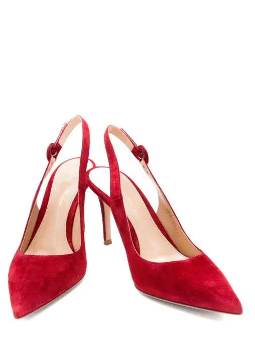 Туфли замшевые GIANVITO ROSSI