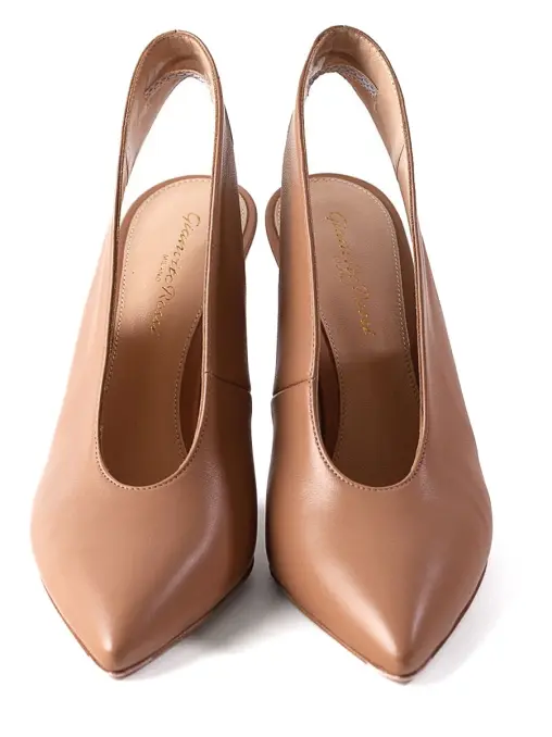 Туфли кожаные GIANVITO ROSSI