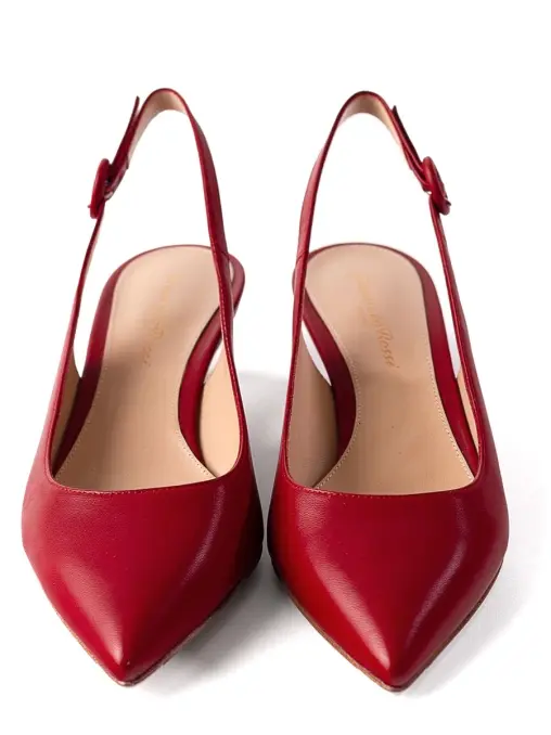 Туфли кожаные GIANVITO ROSSI