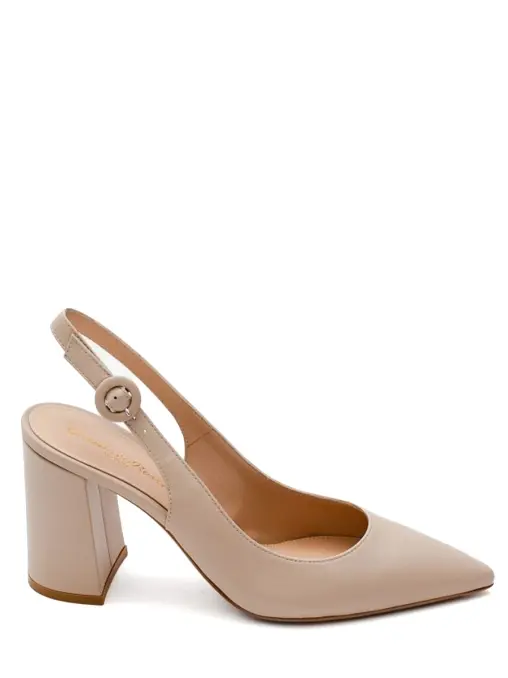 Туфли кожаные GIANVITO ROSSI