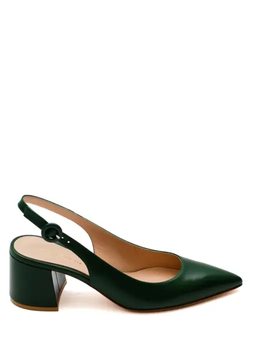 Туфли кожаные GIANVITO ROSSI