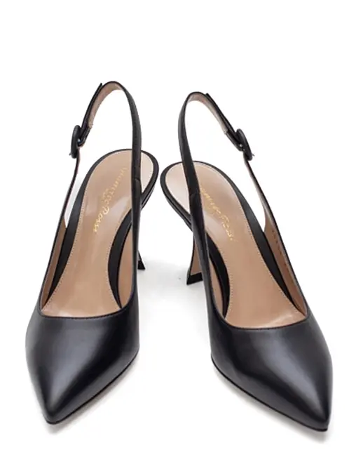 Туфли кожаные GIANVITO ROSSI