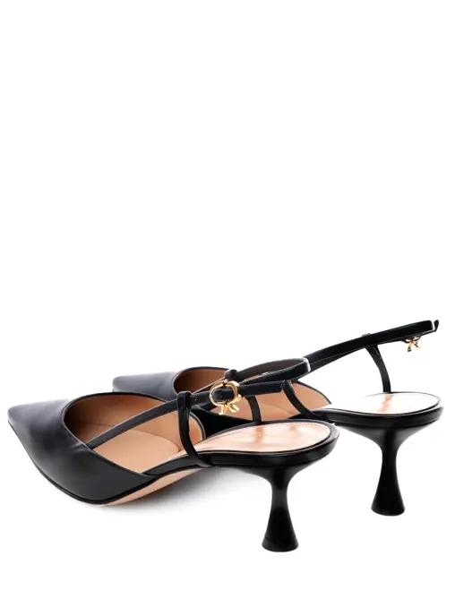 Туфли кожаные GIANVITO ROSSI