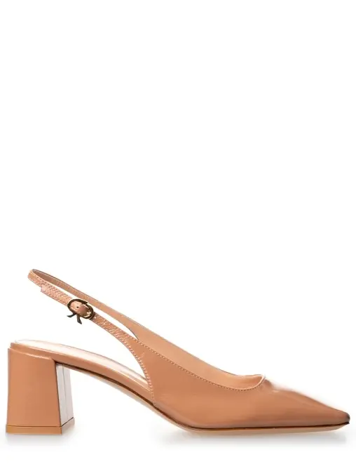 Туфли кожаные GIANVITO ROSSI