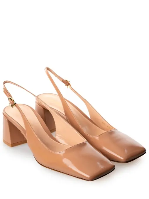 Туфли кожаные GIANVITO ROSSI