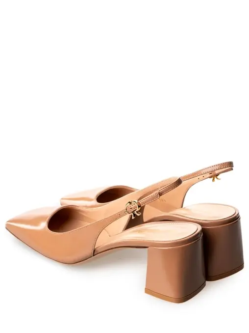 Туфли кожаные GIANVITO ROSSI