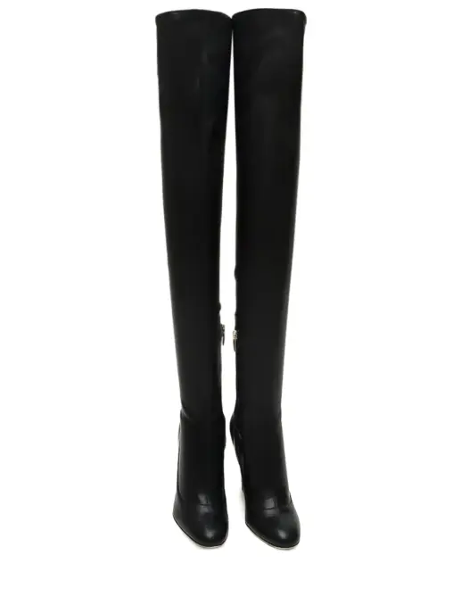 Ботфорты кожаные SERGIO ROSSI