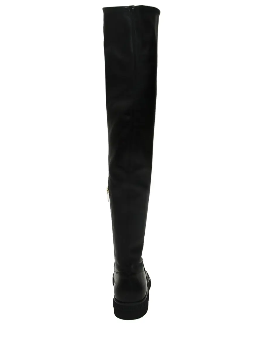 Ботфорты кожаные