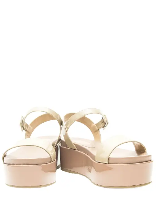 Сандалии кожаные SERGIO ROSSI