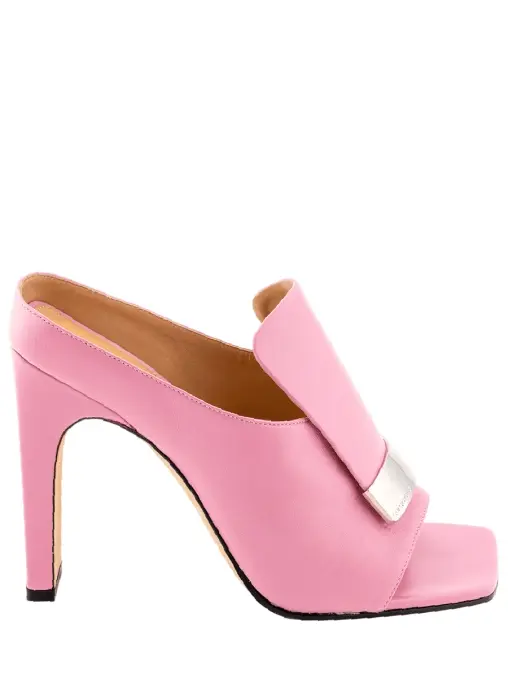 Мюли кожаные SERGIO ROSSI