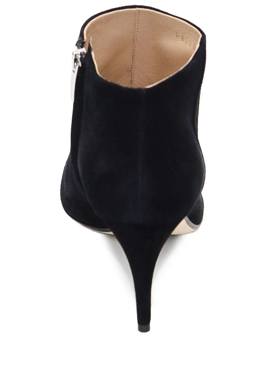 Ботильоны замшевые