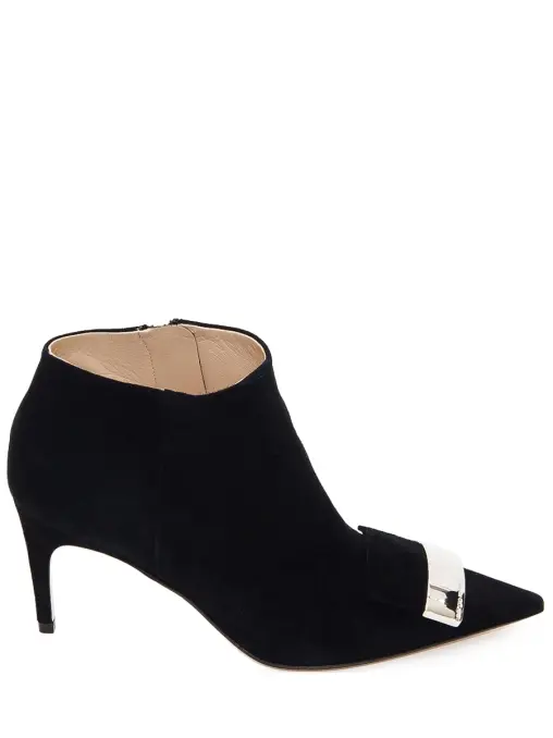 Ботильоны замшевые SERGIO ROSSI