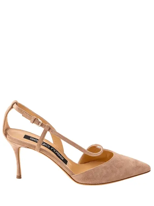 Туфли замшевые SERGIO ROSSI