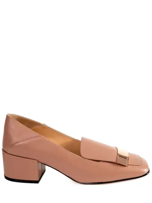 Туфли кожаные SERGIO ROSSI