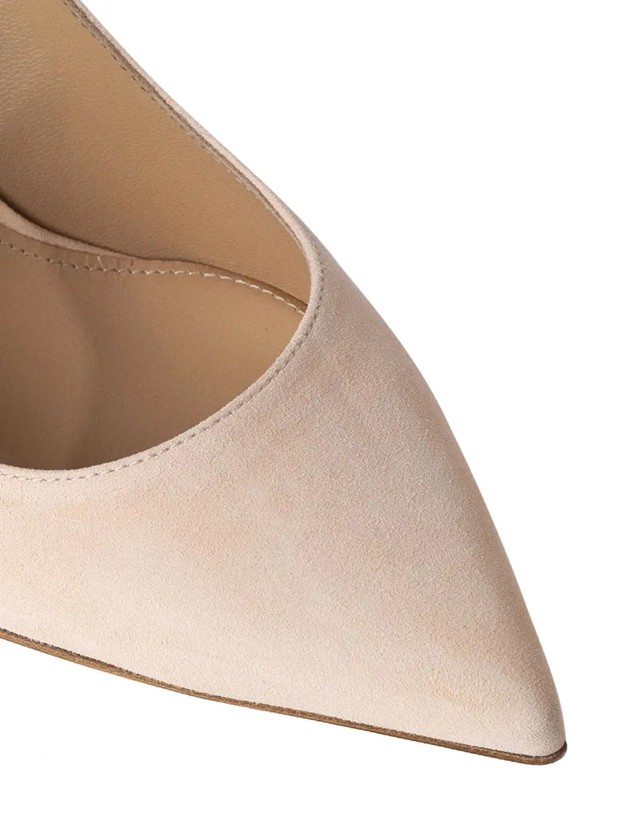 Туфли замшевые