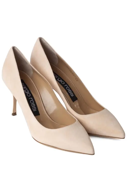 Туфли замшевые SERGIO ROSSI