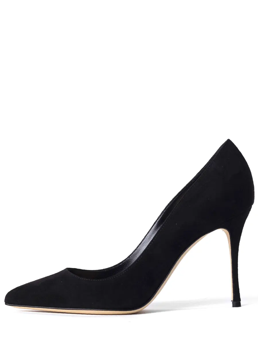 Туфли замшевые