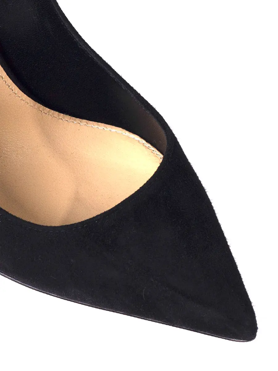 Туфли замшевые