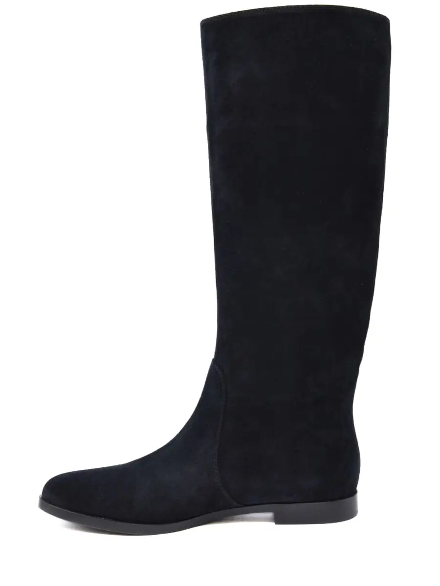 Сапоги замшевые