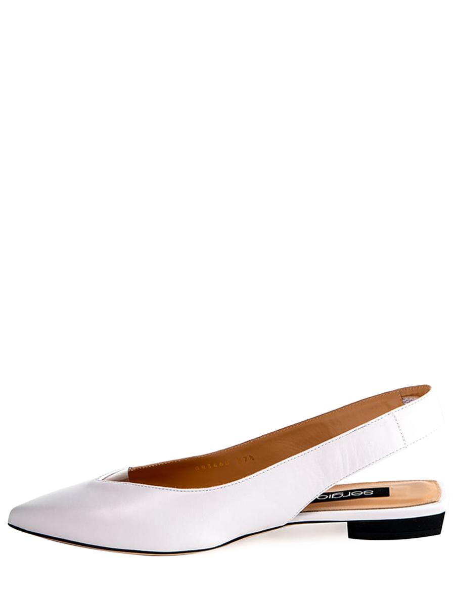 Балетки кожаные