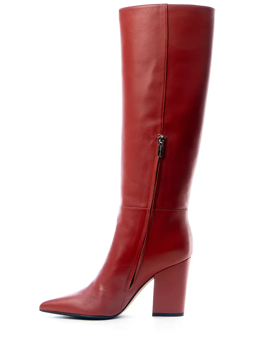 Сапоги кожаные