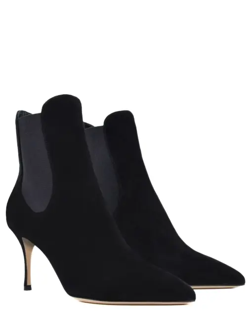 Ботильоны замшевые SERGIO ROSSI