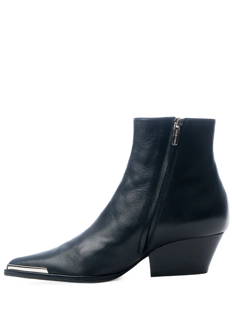 Ботинки кожанные