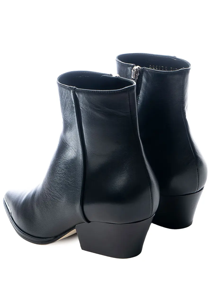 Ботинки кожанные