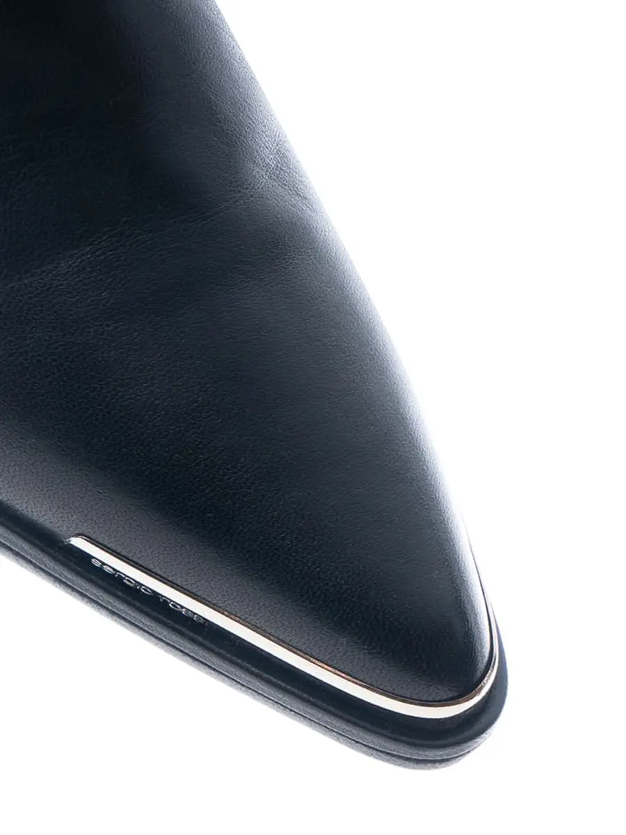 Ботинки кожанные