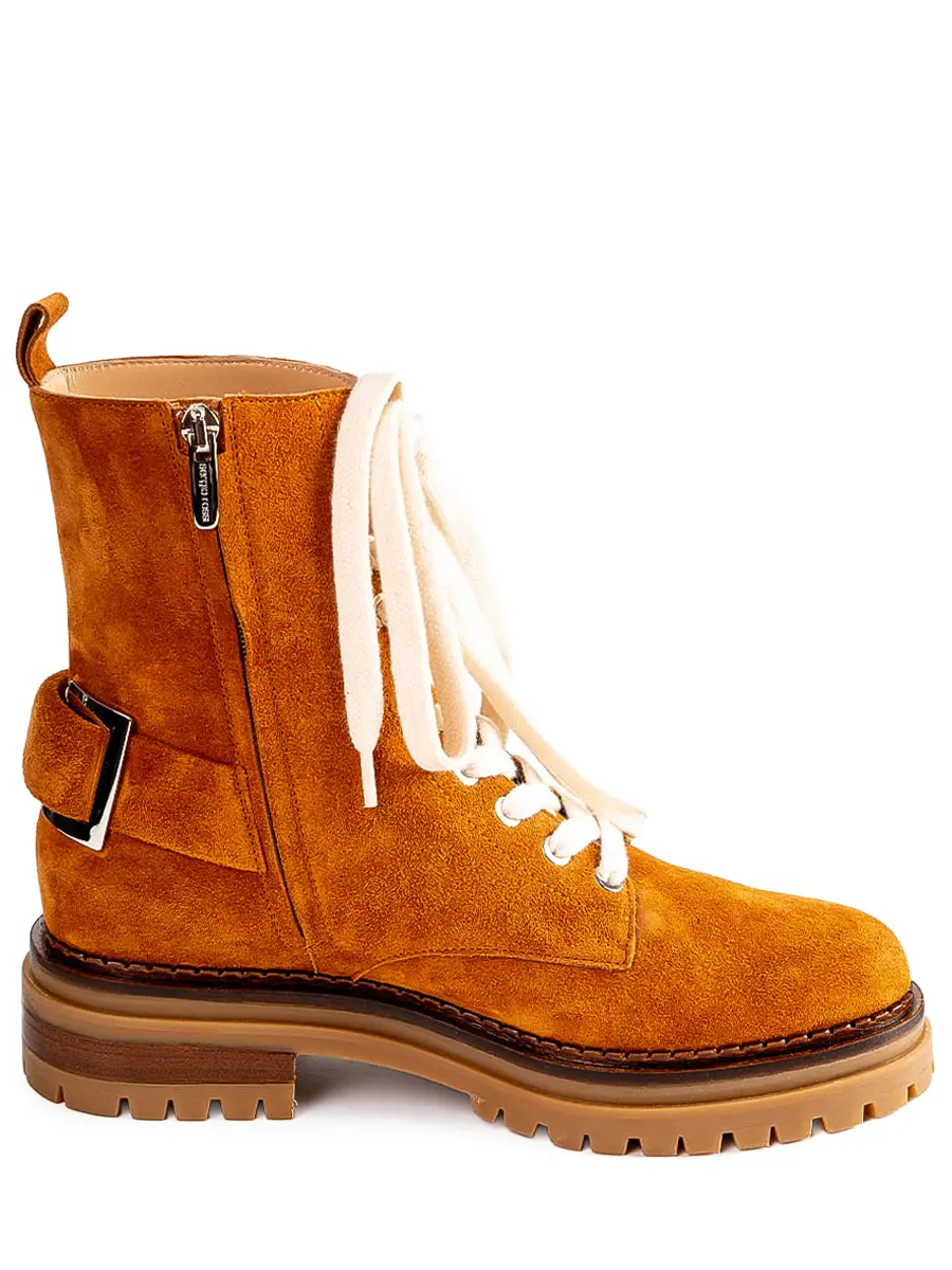 Ботинки замшевые