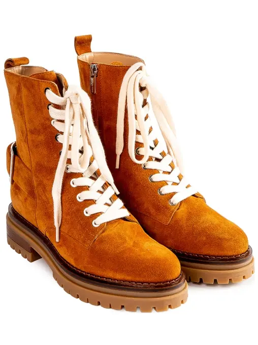 Ботинки замшевые SERGIO ROSSI