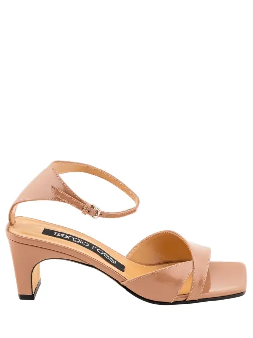 Босоножки кожаные SERGIO ROSSI