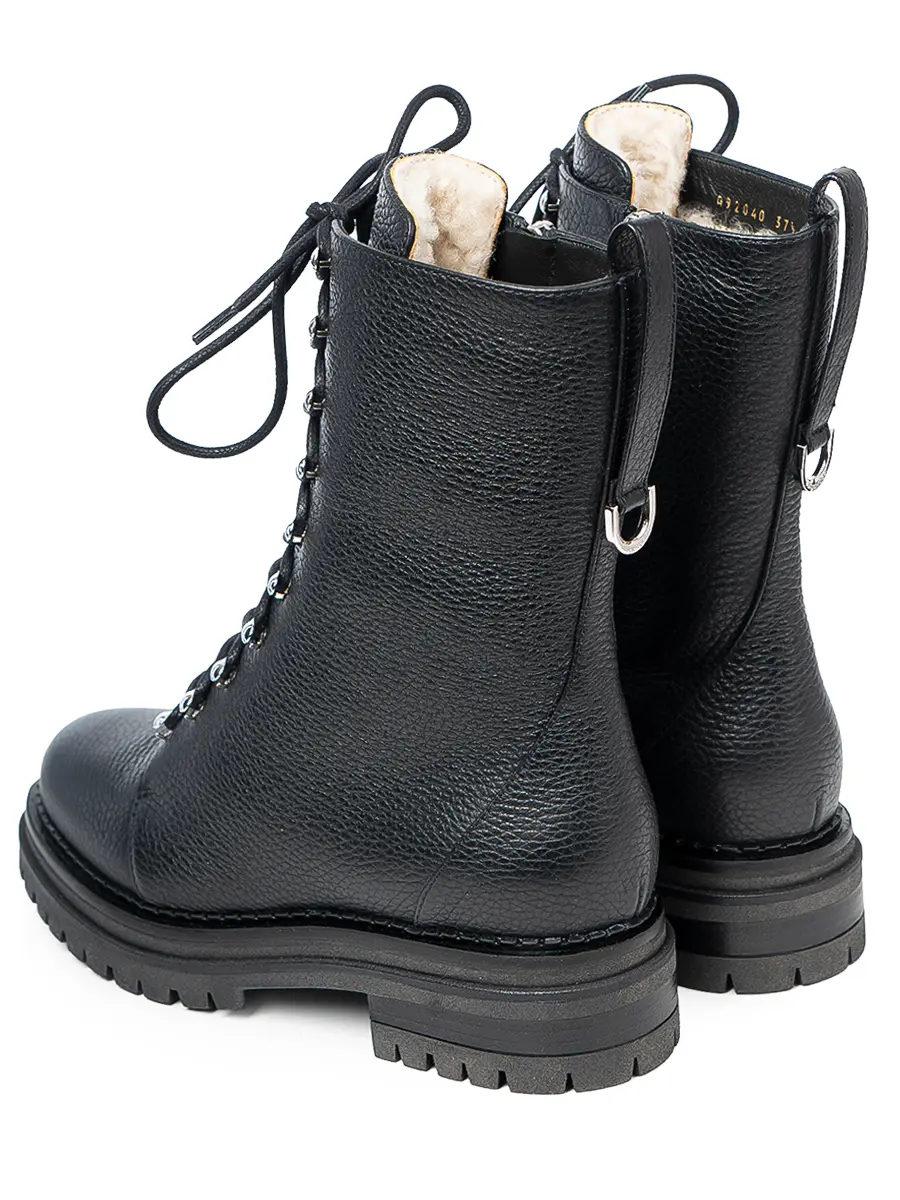 Ботинки кожаные